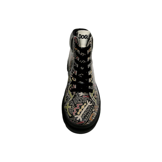 DOGO Winterboots »Adriana Rain Waters My Soul Damen Stiefeletten, Adriana Brick In« Handgefertigt