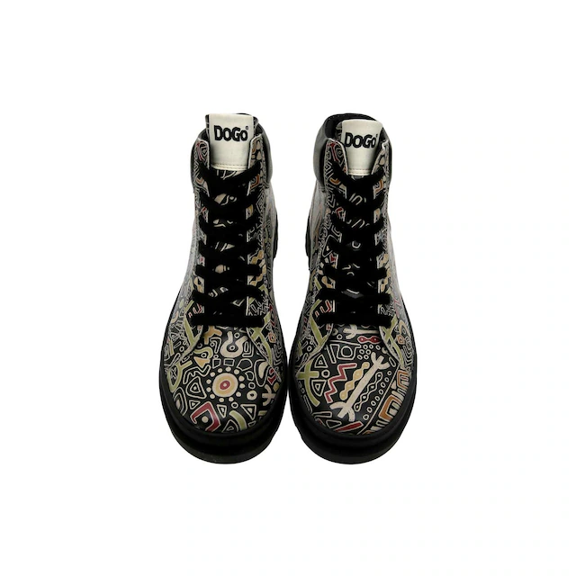 DOGO Winterboots »Adriana Rain Waters My Soul Damen Stiefeletten, Adriana Brick In« Handgefertigt
