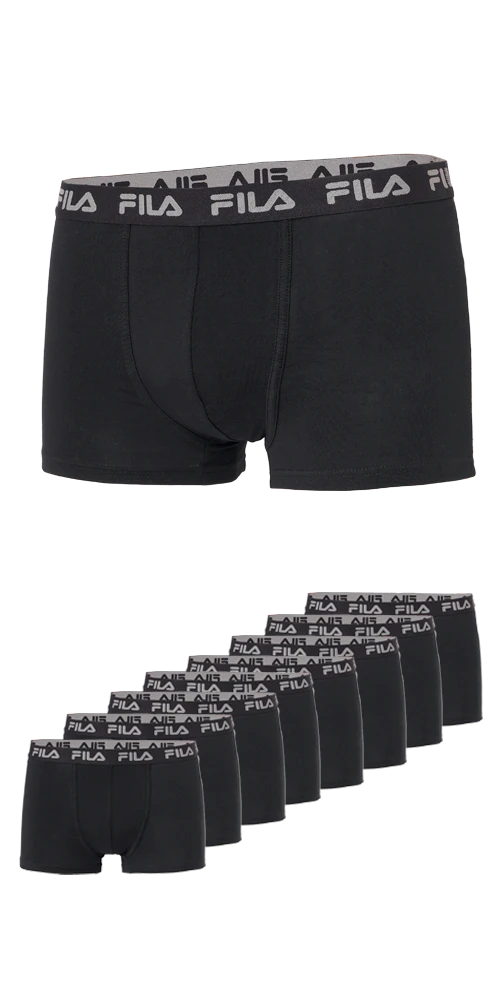 Fila Boxershorts »MAN BOXER SHORTS« 8er Pack, mit ergonomischem Schnitt