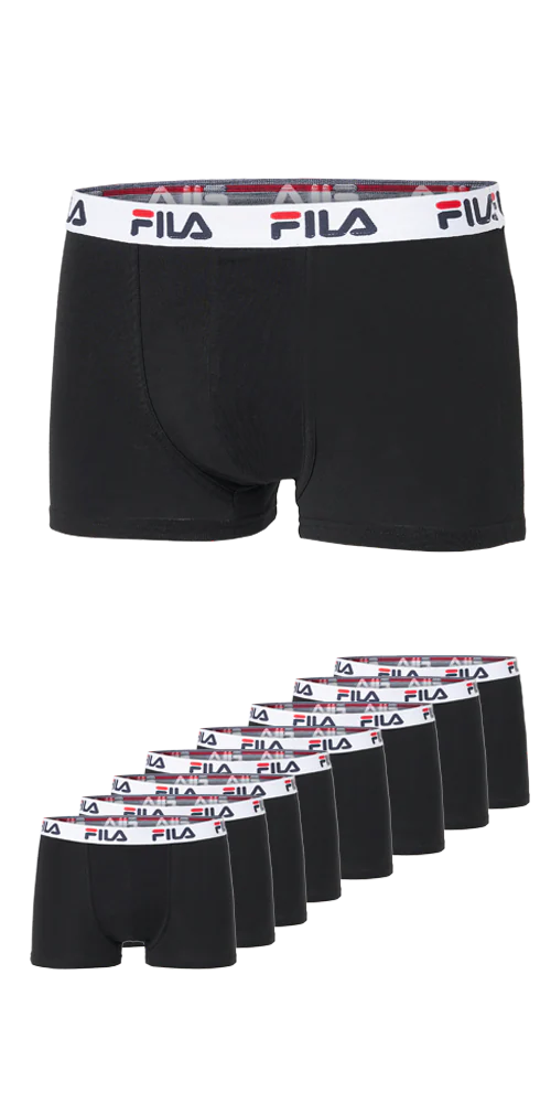 Fila Boxershorts »MAN BOXER SHORTS« 8er Pack, mit ergonomischem Schnitt