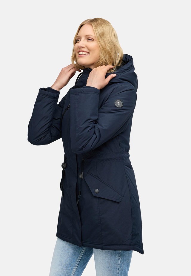 Ragwear Wintermantel »Elsien« wasserdichter Winterparka mit Teddyfell-Futter