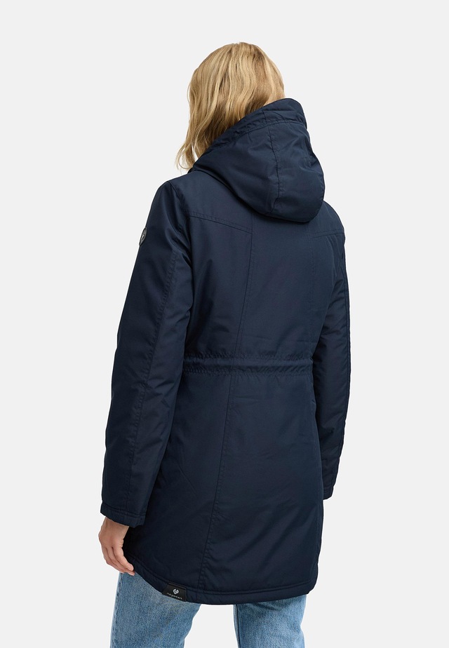 Ragwear Wintermantel »Elsien« wasserdichter Winterparka mit Teddyfell-Futter