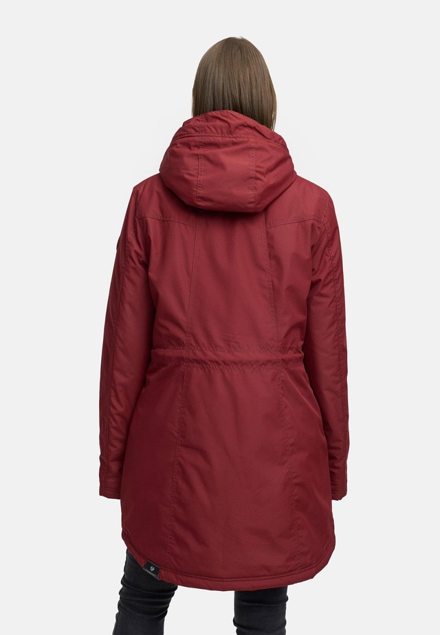 Ragwear Wintermantel »Elsien« wasserdichter Winterparka mit Teddyfell-Futter