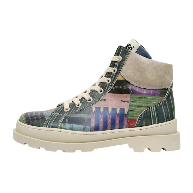 DOGO Winterboots »Adriana Rain Waters My Soul Damen Stiefeletten, Adriana Brick In« Handgefertigt