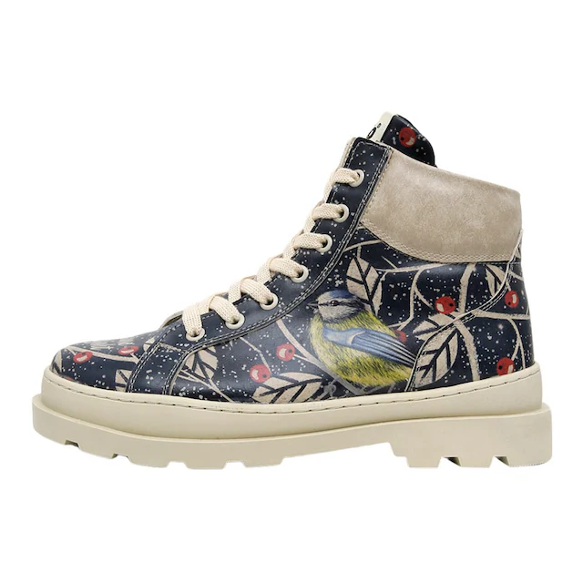 DOGO Winterboots »Adriana Rain Waters My Soul Damen Stiefeletten, Adriana Brick In« Handgefertigt