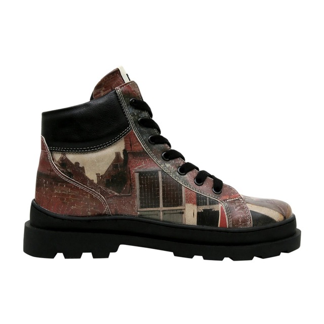 DOGO Winterboots »Adriana Rain Waters My Soul Damen Stiefeletten, Adriana Brick In« Handgefertigt