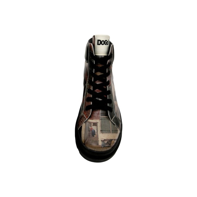DOGO Winterboots »Adriana Rain Waters My Soul Damen Stiefeletten, Adriana Brick In« Handgefertigt
