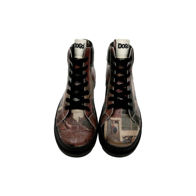 DOGO Winterboots »Adriana Rain Waters My Soul Damen Stiefeletten, Adriana Brick In« Handgefertigt