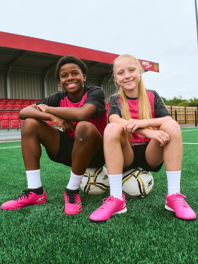 Skechers Fußballschuh »JR YOUTH IC, Skechers Skx_2 Jr Youth Ic« Indoor Court Schuh mit leichter Skechers Move Foam™-Dämpfung