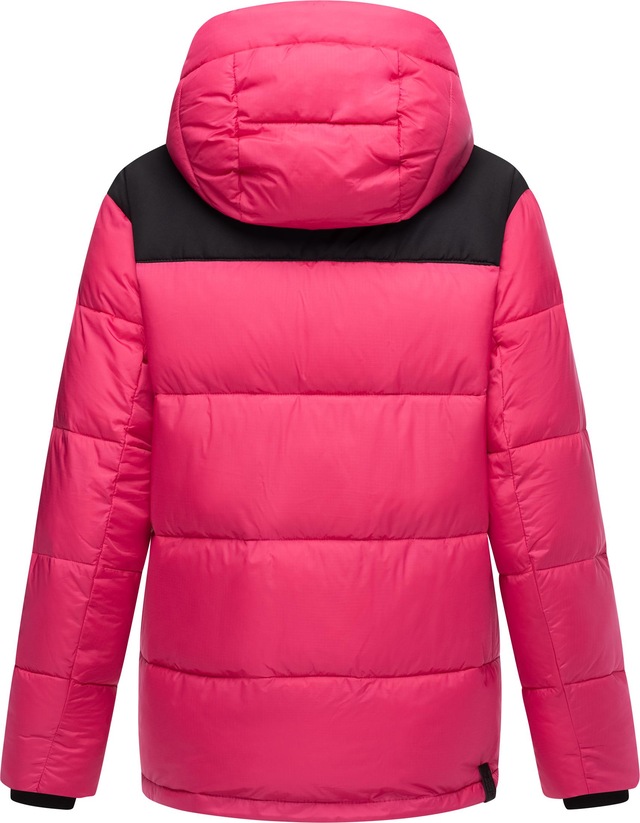 Ragwear Anorak »Wikesh« mit Kapuze stylische Winter Steppjacke mit Colourblocking