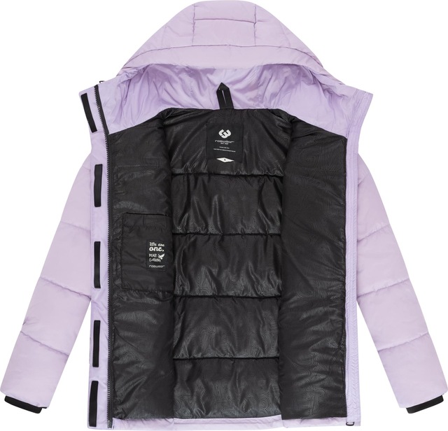 Ragwear Anorak »Wikesh« mit Kapuze stylische Winter Steppjacke mit Colourblocking