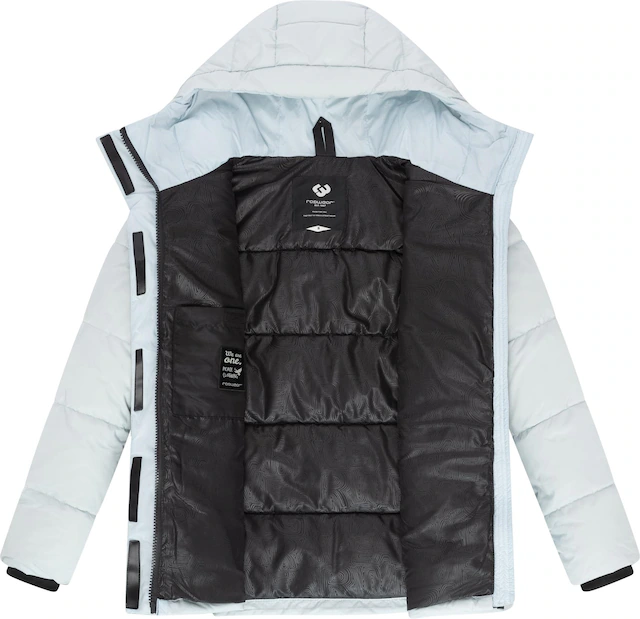 Ragwear Anorak »Wikesh« mit Kapuze stylische Winter Steppjacke mit Colourblocking