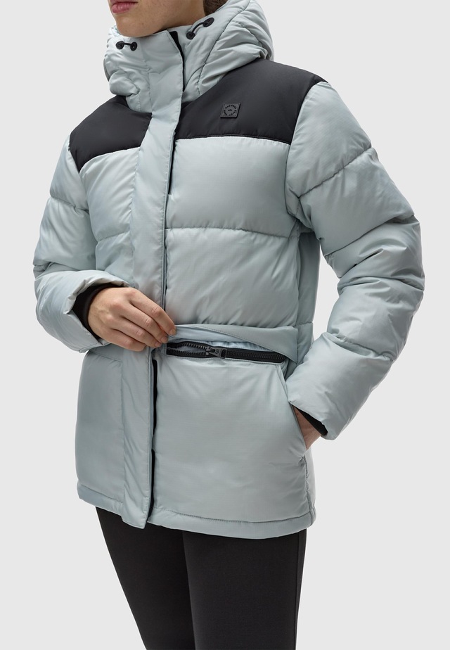 Ragwear Anorak »Wikesh« mit Kapuze stylische Winter Steppjacke mit Colourblocking