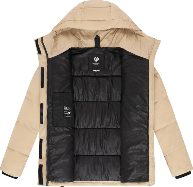 Ragwear Anorak »Wikesh« mit Kapuze stylische Winter Steppjacke mit Colourblocking