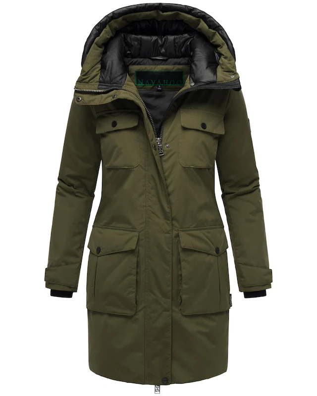 Navahoo Winterjacke »Eissturm 14« mit Kapuze Wasserabweisende Jacke mit Kapuze