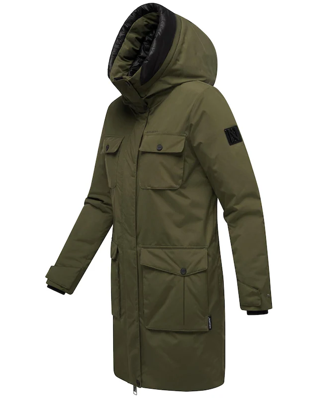 Navahoo Winterjacke »Eissturm 14« mit Kapuze Wasserabweisende Jacke mit Kapuze