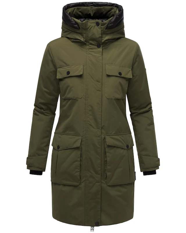 Navahoo Winterjacke »Eissturm 14« mit Kapuze Wasserabweisende Jacke mit Kapuze
