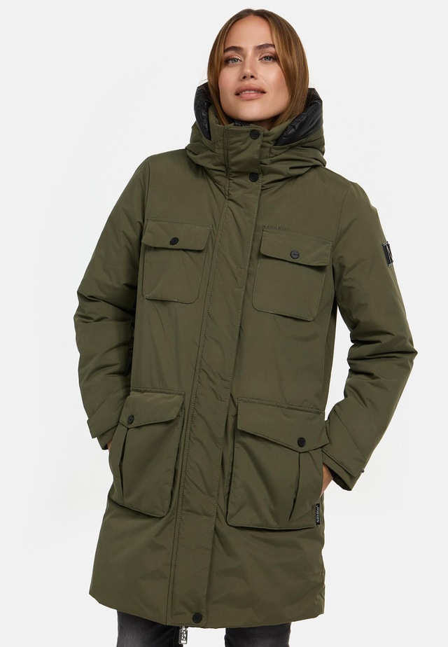 Navahoo Winterjacke »Eissturm 14« mit Kapuze Wasserabweisende Jacke mit Kapuze