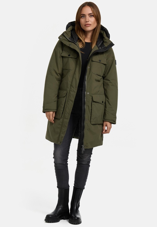Navahoo Winterjacke »Eissturm 14« mit Kapuze Wasserabweisende Jacke mit Kapuze