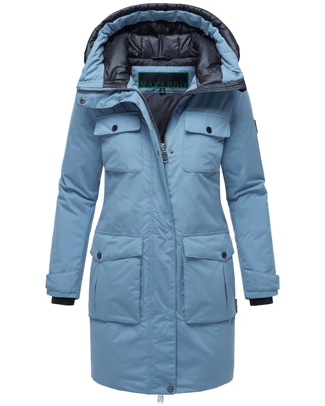 Navahoo Winterjacke »Eissturm 14« mit Kapuze Wasserabweisende Jacke mit Kapuze