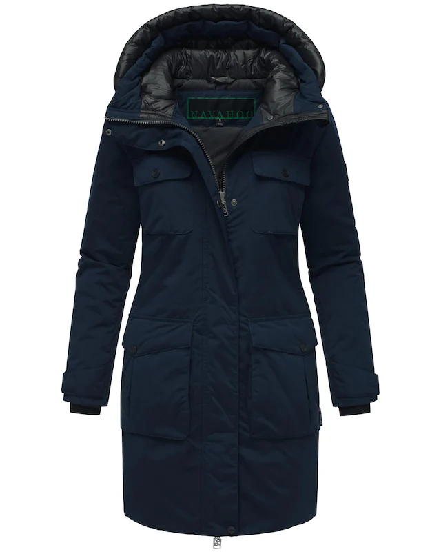 Navahoo Winterjacke »Eissturm 14« mit Kapuze Wasserabweisende Jacke mit Kapuze