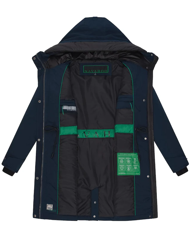 Navahoo Winterjacke »Eissturm 14« mit Kapuze Wasserabweisende Jacke mit Kapuze