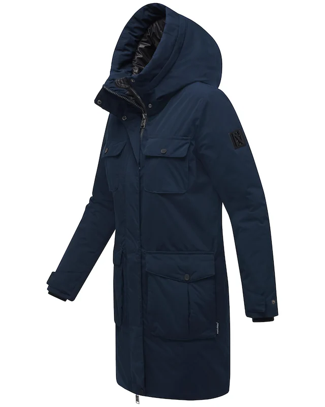 Navahoo Winterjacke »Eissturm 14« mit Kapuze Wasserabweisende Jacke mit Kapuze