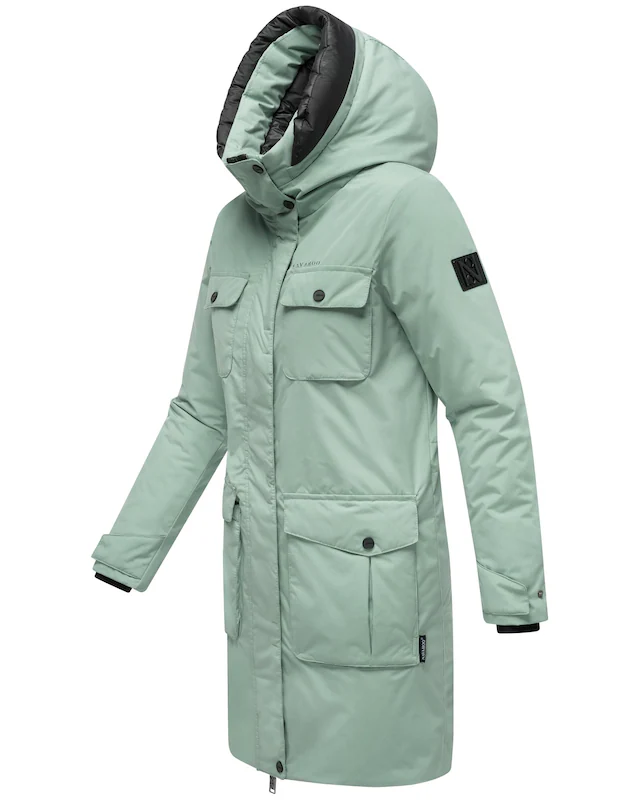 Navahoo Winterjacke »Eissturm 14« mit Kapuze Wasserabweisende Jacke mit Kapuze