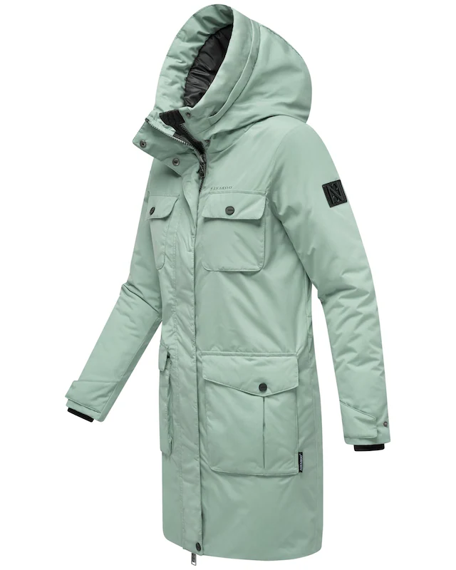 Navahoo Winterjacke »Eissturm 14« mit Kapuze Wasserabweisende Jacke mit Kapuze