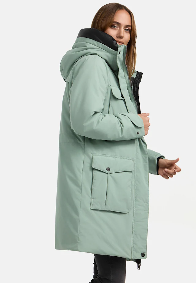 Navahoo Winterjacke »Eissturm 14« mit Kapuze Wasserabweisende Jacke mit Kapuze