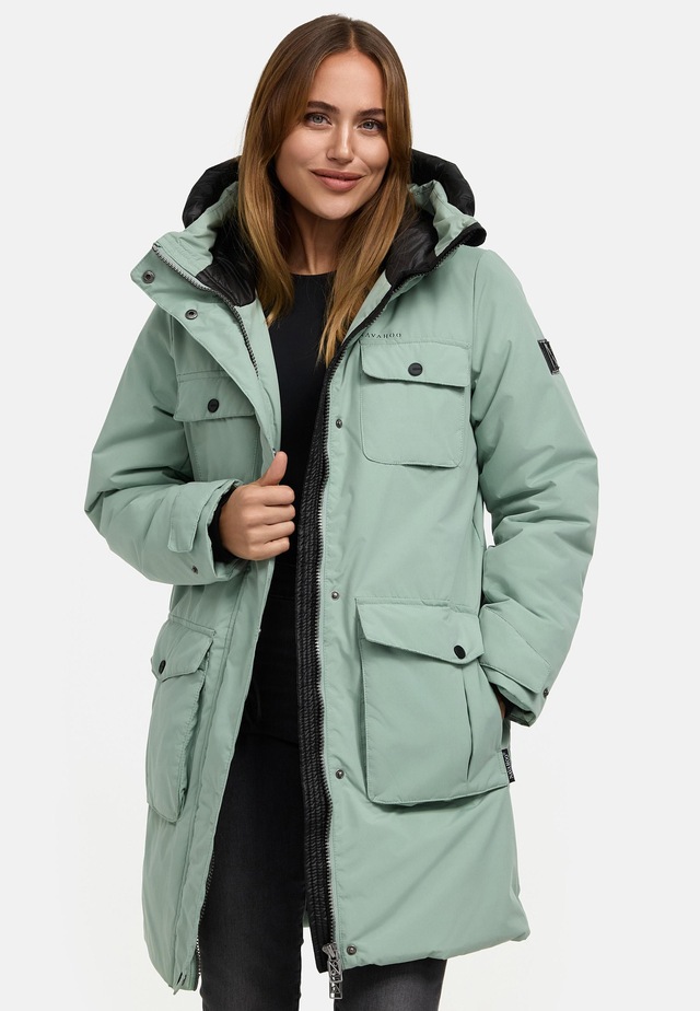 Navahoo Winterjacke »Eissturm 14« mit Kapuze Wasserabweisende Jacke mit Kapuze