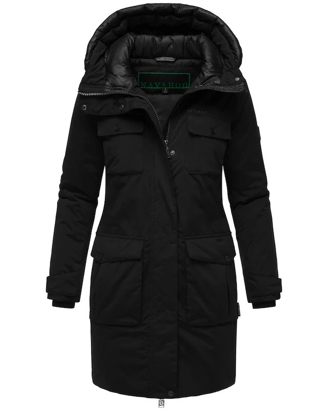 Navahoo Winterjacke »Eissturm 14« mit Kapuze Wasserabweisende Jacke mit Kapuze