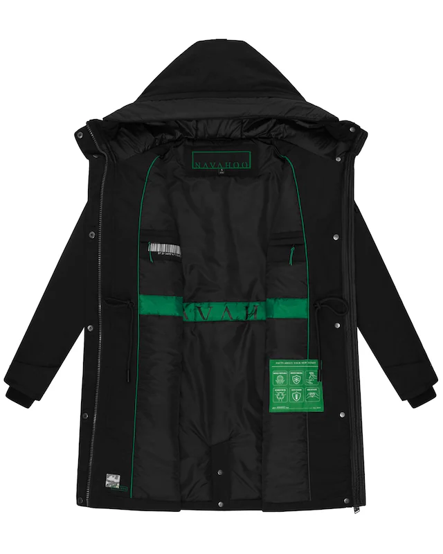 Navahoo Winterjacke »Eissturm 14« mit Kapuze Wasserabweisende Jacke mit Kapuze