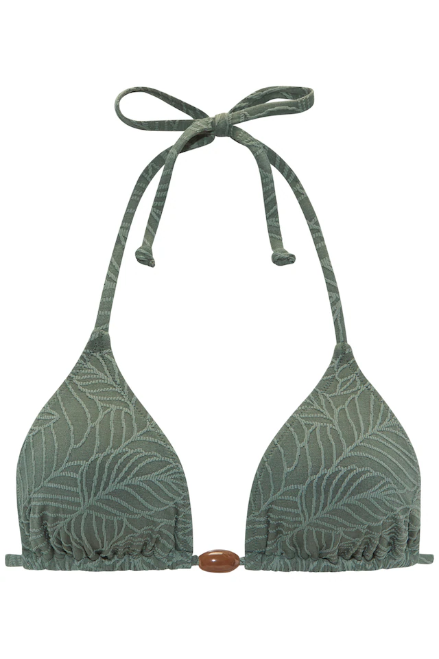 LASCANA Triangel-Bikini-Top »Fay« aus eleganter Strukturware