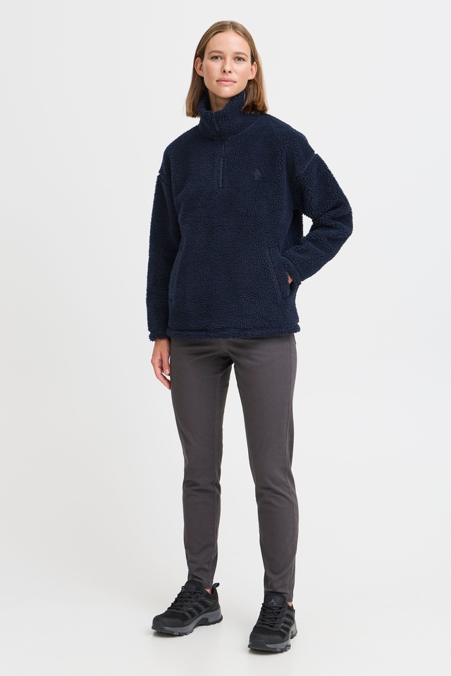 OXMO Strickfleece-Pullover »Fleecejacke OXTolirone«