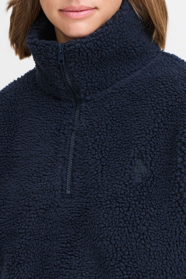 OXMO Strickfleece-Pullover »Fleecejacke OXTolirone«