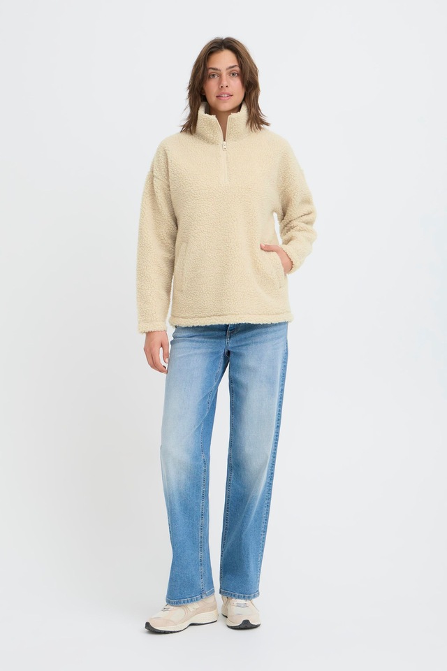 OXMO Strickfleece-Pullover »Fleecejacke OXTolirone«