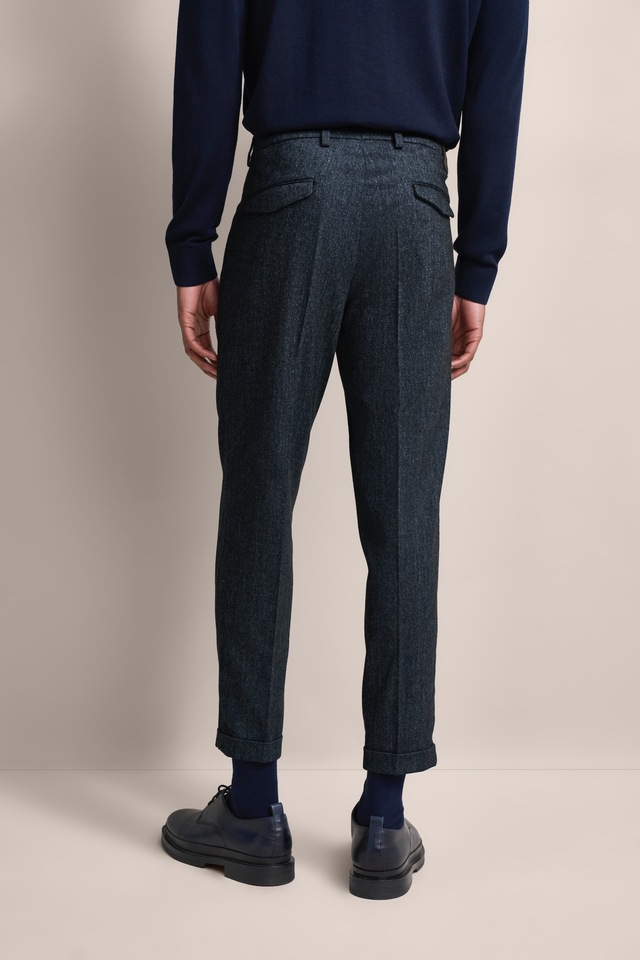 bugatti Bundfaltenhose besonders soft