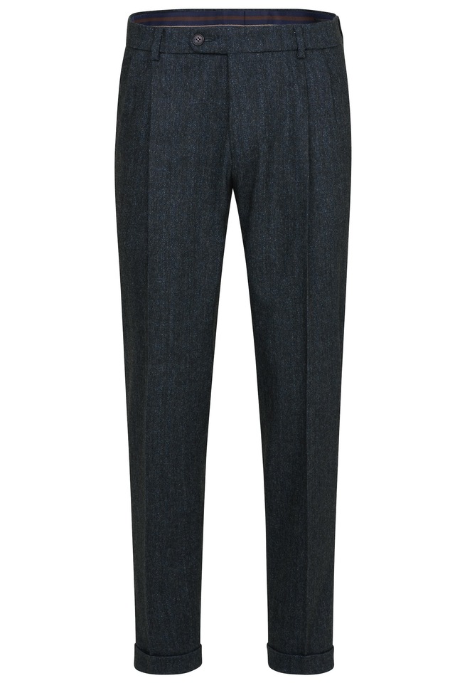bugatti Bundfaltenhose besonders soft
