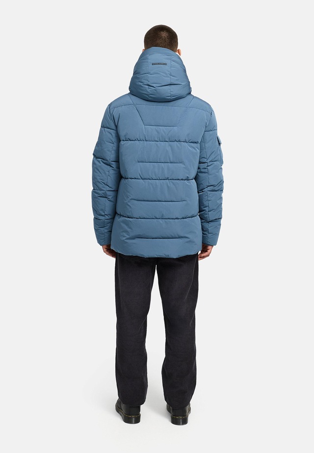 Stone Harbour Winterjacke »Lauroo XX« mit Kapuze urbane Herren Steppjacke mit kuscheligem Teddyfleece