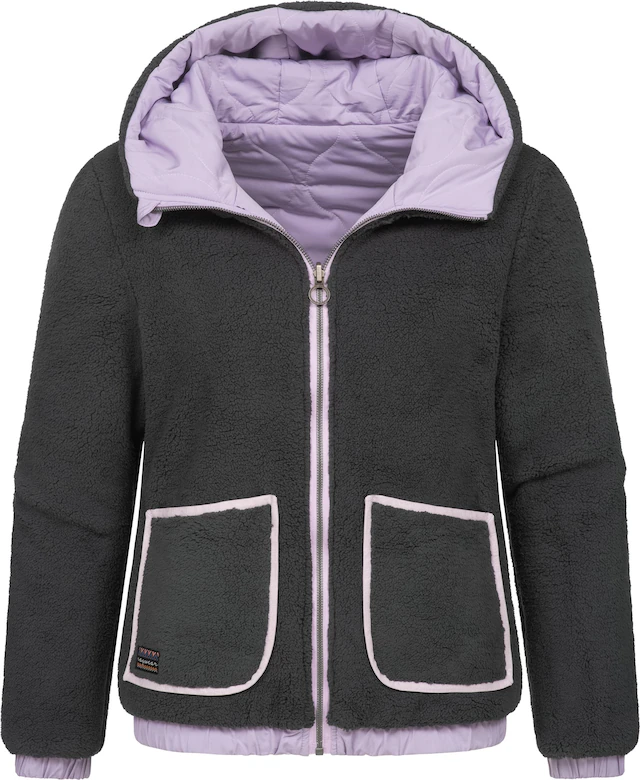 Ragwear Wendejacke »Qaria« mit Kapuze ultraleichte 2-in-1 Damen Winterjacke mit Kapuze