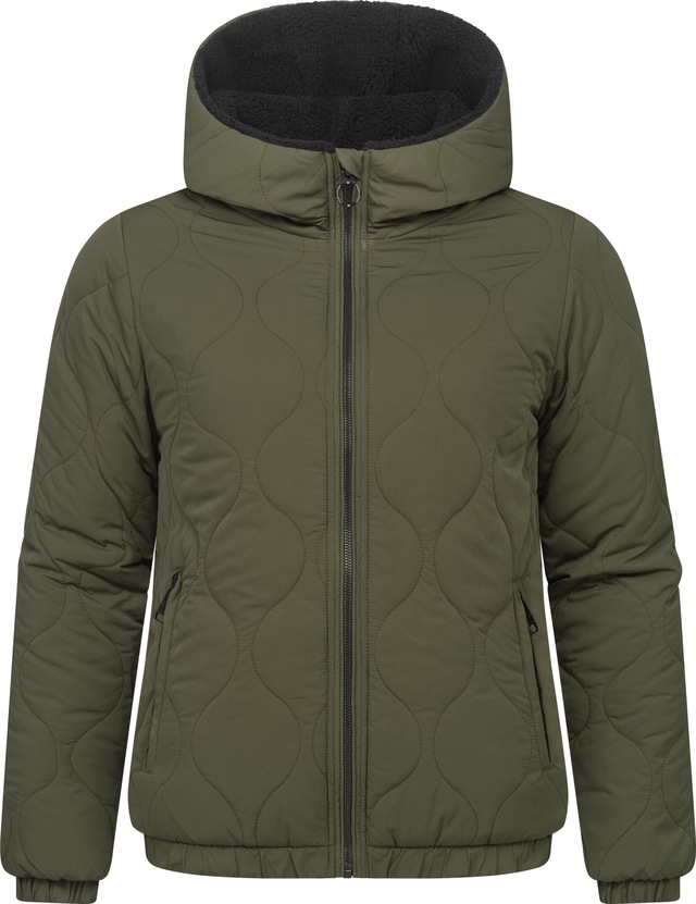 Ragwear Wendejacke »Qaria« mit Kapuze ultraleichte 2-in-1 Damen Winterjacke mit Kapuze