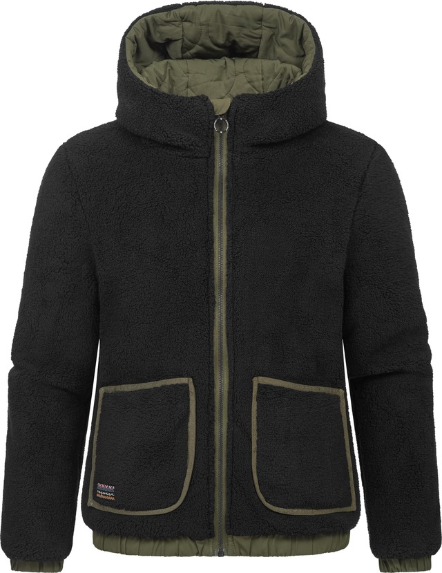Ragwear Wendejacke »Qaria« mit Kapuze ultraleichte 2-in-1 Damen Winterjacke mit Kapuze