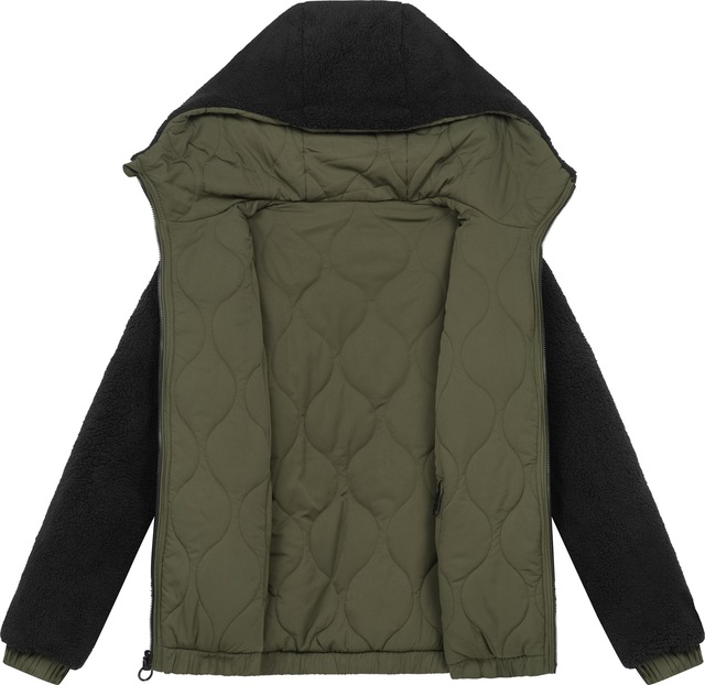 Ragwear Wendejacke »Qaria« mit Kapuze ultraleichte 2-in-1 Damen Winterjacke mit Kapuze