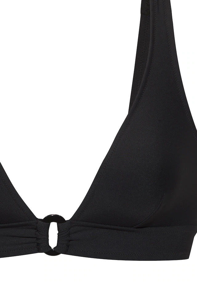 LASCANA Triangel-Bikini mit Zierdetail im Ausschnitt