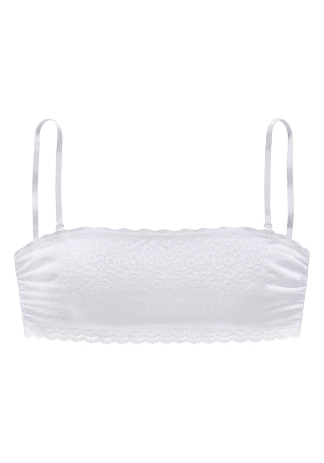 Vivance by Lascana Bralette-BH », BH ohne Bügel, Bandeau-BH, BH ohne Träger, große Größen« mit 2 Tragevarianten, als Dessous-Set kombinierbar, sexy Dessous