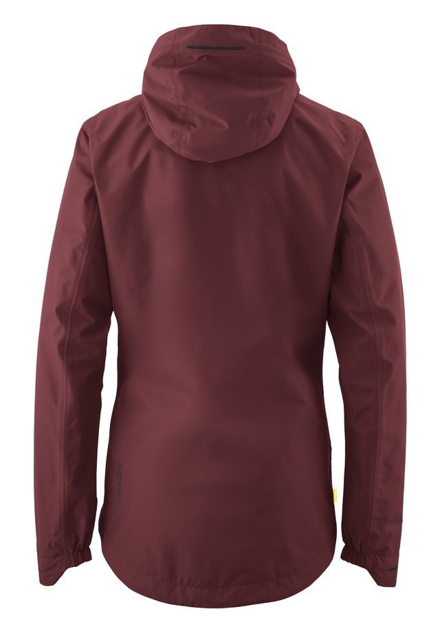 Gonso Fahrradjacke »SAVE JACKET ESSENTIAL W« Damen Regenjacke wind- und wasserdicht, Radjacke mit Kapuze