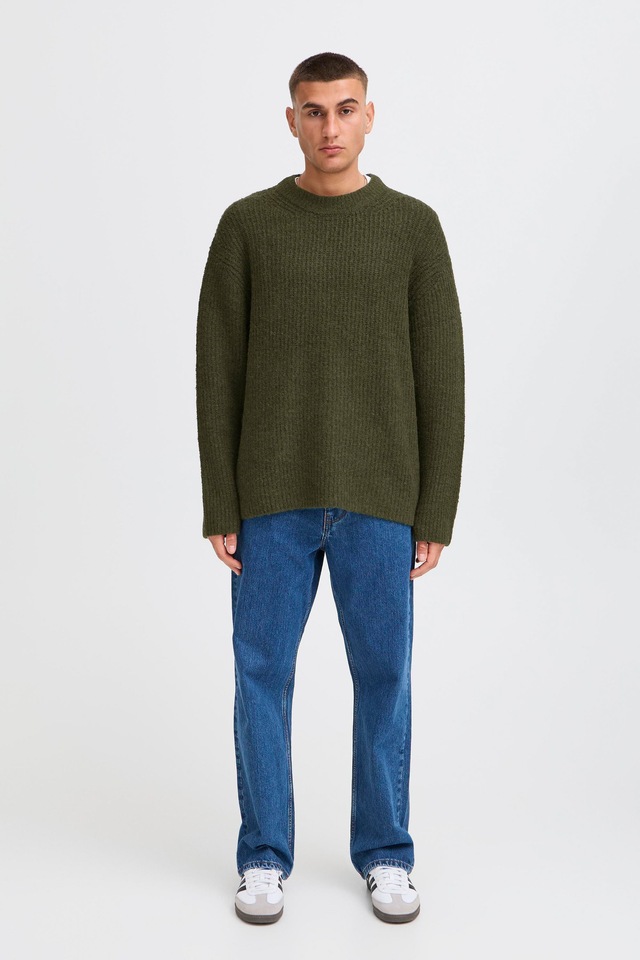 !Solid Strickfleece-Pullover »Strickpullover SDNohi«