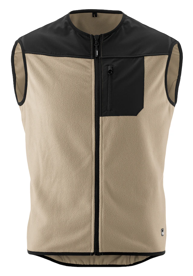 Gonso Fahrradjacke »ADVENTURE VEST FLEECE« Unisex Radweste, warme Fleece-Weste, integrierte Smartphone Tasche
