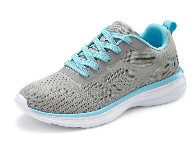 LASCANA Sneaker »Freizeitschuh, Halbschuh, Turnschuhe,« NEU mit farbigen Details im sportiven Look VEGAN